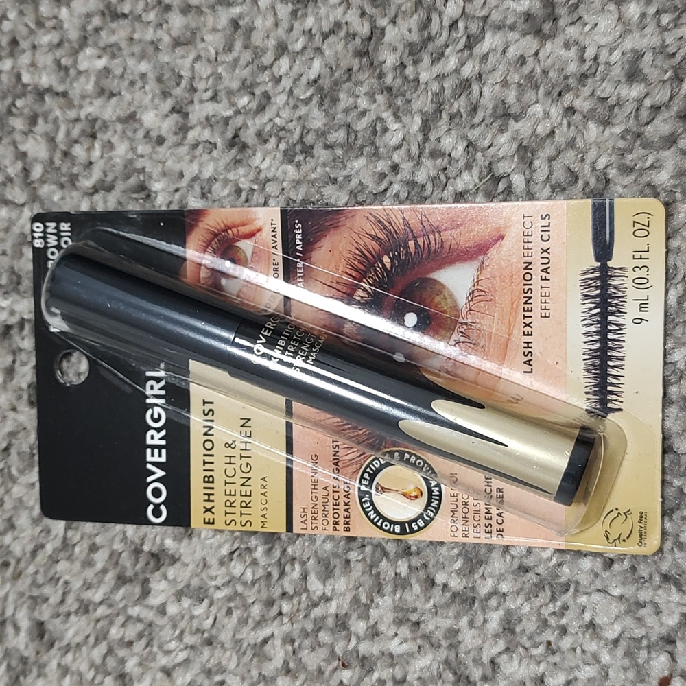 NWT CoverGirl Exhibitionist Black-Brown Mascara